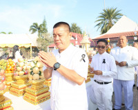 ผู้ว่าฯ สุราษฎร์ธานีนำข้าราชการและพ่อค้าประชาชนร่วมพิธีบวงสร ... พารามิเตอร์รูปภาพ 59