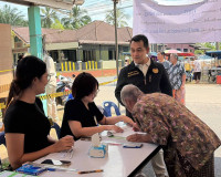 รองผู้ว่าราชการจังหวัดสุราษฎร์ธานี ลงพื้นที่ใช้สิทธิเลือกตั้ ... พารามิเตอร์รูปภาพ 7