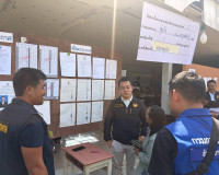 รองผู้ว่าราชการจังหวัดสุราษฎร์ธานี ลงพื้นที่ใช้สิทธิเลือกตั้ ... พารามิเตอร์รูปภาพ 16