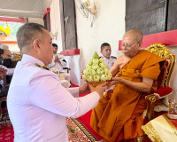 ผู้ว่าฯ สุราษฎร์ธานีนำข้าราชการและประชาชนร่วมพิธีฉลองอายุวัฒ ... พารามิเตอร์รูปภาพ 16