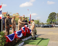จังหวัดสุราษฎร์ธานี จัดพิธีเนื่องในวันคล้ายวันสถาปนากองอาสาร ... พารามิเตอร์รูปภาพ 1