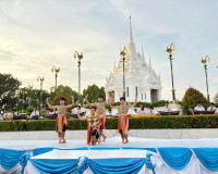 รองผู้ว่าราชการจังหวัดสุราษฎร์ธานี เป็นประธานรับชมการแสดงสมโ ... พารามิเตอร์รูปภาพ 8