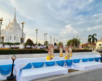 รองผู้ว่าราชการจังหวัดสุราษฎร์ธานี เป็นประธานรับชมการแสดงสมโ ... พารามิเตอร์รูปภาพ 13