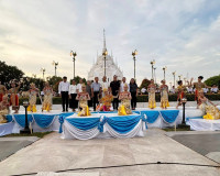 รองผู้ว่าราชการจังหวัดสุราษฎร์ธานี เป็นประธานรับชมการแสดงสมโ ... พารามิเตอร์รูปภาพ 18