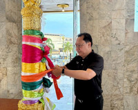 รองผู้ว่าราชการจังหวัดสุราษฎร์ธานี เป็นประธานรับชมการแสดงสมโ ... พารามิเตอร์รูปภาพ 35