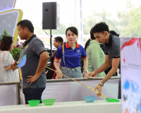 สุราษฎร์ธานีเปิดร้านนาวากาชาดคืนที่เจ็ด ขณะที่บรรยากาศภายในง ... พารามิเตอร์รูปภาพ 4