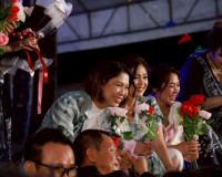 จังหวัดสุราษฎร์ธานี จัดเดินแบบผ้าไทยเพื่อการกุศล “วิจิตรพัสต ... พารามิเตอร์รูปภาพ 27