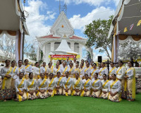 รองผู้ว่าฯ สุราษฎร์ธานี เป็นประธานพิธีผูกพัทธสีมา ปิดทองฝังล ... พารามิเตอร์รูปภาพ 4