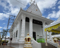 รองผู้ว่าฯ สุราษฎร์ธานี เป็นประธานพิธีผูกพัทธสีมา ปิดทองฝังล ... พารามิเตอร์รูปภาพ 7