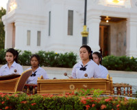 รองผู้ว่าราชการจังหวัดสุราษฎร์ธานี เป็นประธานรับชมการแสดงสมโ ... พารามิเตอร์รูปภาพ 20