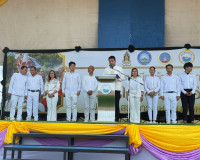 รองผู้ว่าราชการจังหวัดฯ เป็นประธาน ในพิธีปล่อยขบวนแห่ผ้าขึ้น ... พารามิเตอร์รูปภาพ 1