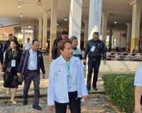 ผู้ว่าราชการจังหวัดสุราษฎร์ธานี ตรวจเยี่ยมสนามสอบศูนย์อำนวยก ... พารามิเตอร์รูปภาพ 21