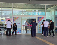 ผู้ว่าราชการจังหวัดสุราษฎร์ธานี ตรวจเยี่ยมสนามสอบศูนย์อำนวยก ... พารามิเตอร์รูปภาพ 29