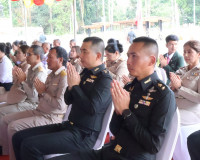 รองผู้ว่าฯ สุราษฎร์ธานี ร่วมพิธีวางพวงมาลาและบำเพ็ญกุศลเนื่อ ... พารามิเตอร์รูปภาพ 18