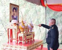 รองผู้ว่าฯ สุราษฎร์ธานี ร่วมพิธีวางพวงมาลาและบำเพ็ญกุศลเนื่อ ... พารามิเตอร์รูปภาพ 20