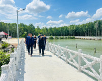 รองผู้ว่าราชการจังหวัดสุราษฎร์ธานี ลงพื้นที่ตรวจเยี่ยมการดำเ ... พารามิเตอร์รูปภาพ 7