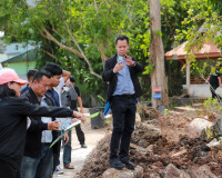 ผู้ว่าฯ สุราษฎร์ธานี ลงพื้นที่ติดตามความก้าวหน้าโครงการพัฒนา ... พารามิเตอร์รูปภาพ 26