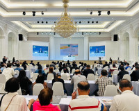 รองผู้ว่าราชการจังหวัดสุราษฎร์ธานี เป็นประธานกล่าวเปิดการประ ... พารามิเตอร์รูปภาพ 1