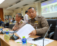 สุราษฎร์ธานีประชุมคณะกรรมการรักษาความมั่นคงฯ ติดตามสถานการณ์ ... พารามิเตอร์รูปภาพ 16