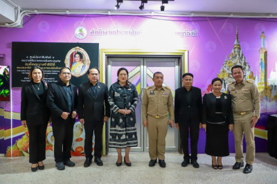 อธิบดีกรมประชาสัมพันธ์ลงพื้นที่สุราษฎร์ธานี ตรวจเยี่ยม–มอบนโ ... พารามิเตอร์รูปภาพ 1