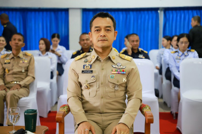 สุราษฎร์ธานีร่วมพิธีทำบุญเจริญพระพุทธมนต์ วันคล้ายวันสถาปนา  ... พารามิเตอร์รูปภาพ 1