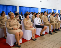 สุราษฎร์ธานีร่วมพิธีทำบุญเจริญพระพุทธมนต์ วันคล้ายวันสถาปนา  ... พารามิเตอร์รูปภาพ 5