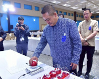 หวยสัญจรที่จังหวัดสุราษฎร์ธานีคึกคักประชาชนทุกสาขาอาชีพร่วมร ... พารามิเตอร์รูปภาพ 12