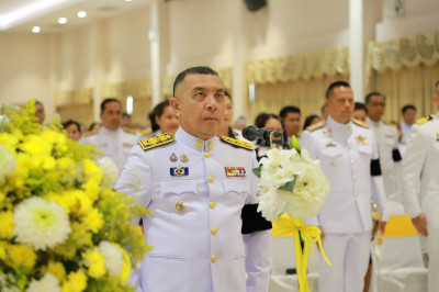 จังหวัดสุราษฎร์ธานีจัดพิธีถวายราชสักการะพระบาทสมเด็จพระบรมชน ... พารามิเตอร์รูปภาพ 1