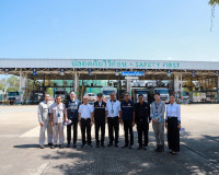 รองผู้ว่าราชการจังหวัดสุราษฎร์ธานี ลงพื้นที่ตรวจสอบคลังน้ำมั ... พารามิเตอร์รูปภาพ 10