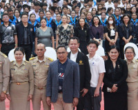 ผู้ว่าฯ สุราษฎร์ธานีเปิดโครงการจิตอาสาพระราชทานฯ พร้อมกล่าวต ... พารามิเตอร์รูปภาพ 37