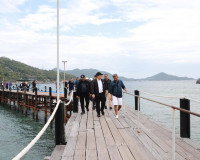 ผู้ว่าฯ สุราษฎร์ธานี ลงพื้นที่เกาะเต่า ติดตามการอนุรักษ์ทรัพ ... พารามิเตอร์รูปภาพ 6