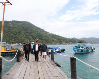 ผู้ว่าฯ สุราษฎร์ธานี ลงพื้นที่เกาะเต่า ติดตามการอนุรักษ์ทรัพ ... พารามิเตอร์รูปภาพ 12