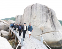 ผู้ว่าฯ สุราษฎร์ธานี ลงพื้นที่เกาะเต่า ติดตามการอนุรักษ์ทรัพ ... พารามิเตอร์รูปภาพ 13