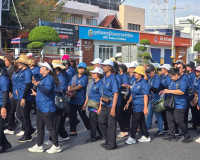 สุราษฎร์ธานีรวมพลังสตรีจาก 19 อำเภอ กว่า 20,000 คน แปรอักษร– ... พารามิเตอร์รูปภาพ 3