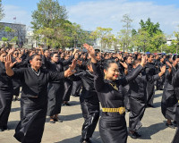 สุราษฎร์ธานีรวมพลังสตรีจาก 19 อำเภอ กว่า 20,000 คน แปรอักษร– ... พารามิเตอร์รูปภาพ 20