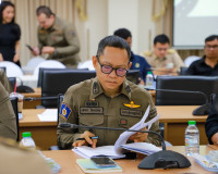 สุราษฎร์ธานีประชุมศูนย์อำนวยการความปลอดภัยทางถนนจังหวัด เร่ง ... พารามิเตอร์รูปภาพ 22