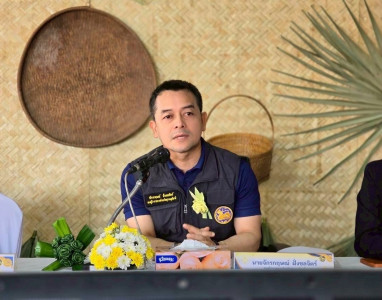 รองผู้ว่าฯ สุราษฎร์ธานีนำคณะลงพื้นที่ตรวจประเมินผลงานและตัดส ... พารามิเตอร์รูปภาพ 1