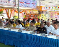 รองผู้ว่าฯ สุราษฎร์ธานีนำคณะลงพื้นที่ตรวจประเมินผลงานและตัดส ... พารามิเตอร์รูปภาพ 1