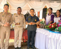 รองผู้ว่าฯ สุราษฎร์ธานีนำคณะลงพื้นที่ตรวจประเมินผลงานและตัดส ... พารามิเตอร์รูปภาพ 5