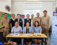 สุราษฎร์ธานีลงพื้นที่บ้านนาสาร ขับเคลื่อน “บำบัดทุกข์ บำรุงส ... พารามิเตอร์รูปภาพ 9