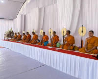 รองผู้ว่าราชการจังหวัดฯ เป็นประธาน ในพิธีสวดพระพุทธมนต์และเจ ... พารามิเตอร์รูปภาพ 9