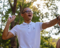 พลังศรัทธาเนืองแน่น! สุราษฎร์ธานีรวมใจเป็นหนึ่ง แห่ผ้าห่มพระ ... พารามิเตอร์รูปภาพ 28