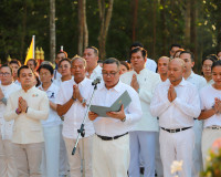 พลังศรัทธาเนืองแน่น! สุราษฎร์ธานีรวมใจเป็นหนึ่ง แห่ผ้าห่มพระ ... พารามิเตอร์รูปภาพ 51