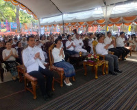 ผู้ว่าฯ สุราษฎร์ธานีเป็นประธานในพิธีฉลองพระ ทอดผ้าป้าสามัคคี ... พารามิเตอร์รูปภาพ 10