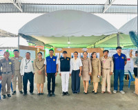 รองผู้ว่าฯ สุราษฎร์ธานี ลงพื้นที่ตรวจเยี่ยมสังเกตการณ์การเลื ... พารามิเตอร์รูปภาพ 3