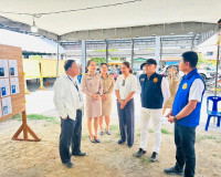 รองผู้ว่าฯ สุราษฎร์ธานี ลงพื้นที่ตรวจเยี่ยมสังเกตการณ์การเลื ... พารามิเตอร์รูปภาพ 7