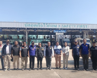 ผู้ว่าฯ สุราษฎร์ธานี ลงพื้นที่ตรวจคลังน้ำมันในจังหวัด สร้างค ... พารามิเตอร์รูปภาพ 32