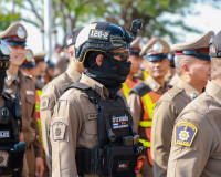 สุราษฎร์ธานี ปล่อยแถวระดมกวาดล้างอาชญากรรม รับสงกรานต์ 2569  ... พารามิเตอร์รูปภาพ 19