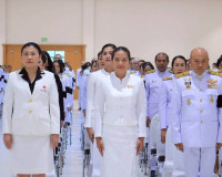 สุราษฎร์ธานี จัดพิธีวันจักรี ประจำปี 2569 น้อมรำลึกพระมหากรุ ... พารามิเตอร์รูปภาพ 8