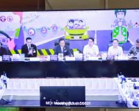 สุราษฎร์ธานีประชุมรับนโยบายนายกรัฐมนตรี คุมเข้ม “7 วันอันตรา ... พารามิเตอร์รูปภาพ 21